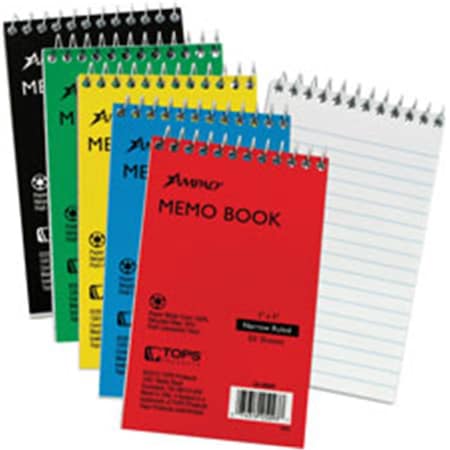 Tops Tops TOP25093BD Ampad Memo Book; White TOP25093BD